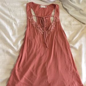 Altard State burnt orange embroidered top